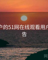 面向用户的51网在线观看用户体验报告