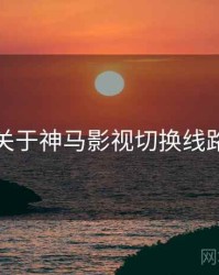 关于神马影视切换线路