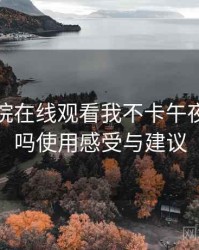 神马影院在线观看我不卡午夜值得买吗使用感受与建议
